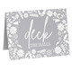 Deck The Halls Folded Shimmer Holiday Cards Image 3 of 9